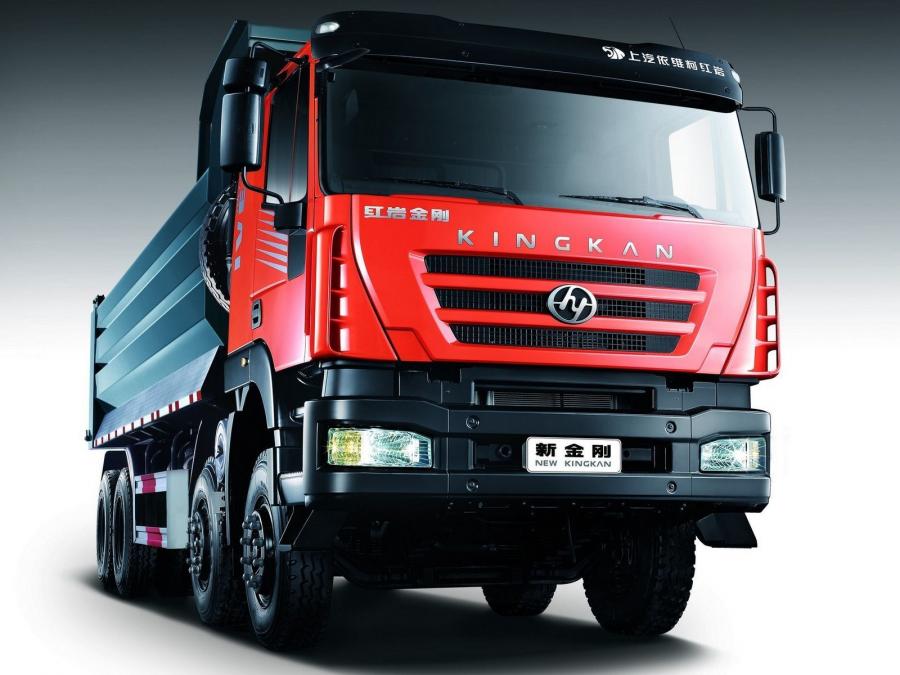  Hongyan Kingkan Powerforce 380 8x4 Dumper 2011 года  (фото 3 из 5)
